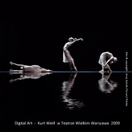Digital Art- From performance Kurt Weil at Grand Theatre Warsaw